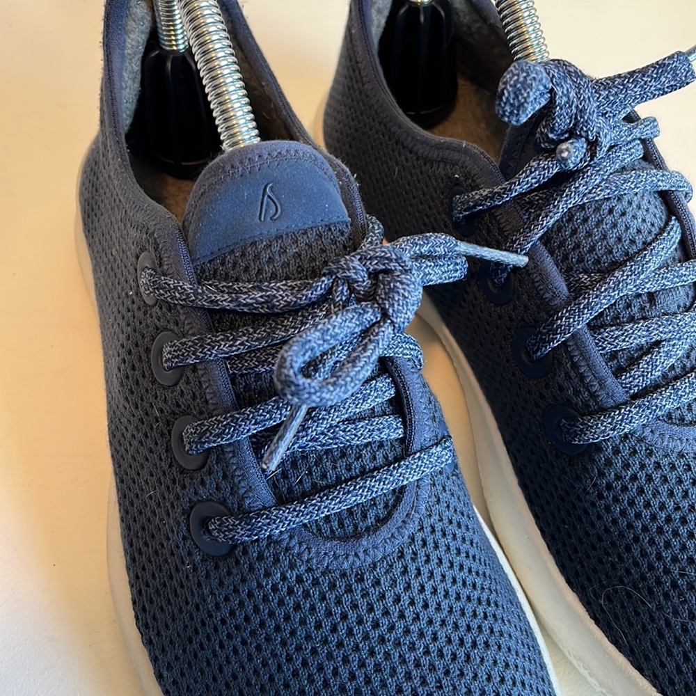 Allbirds Women’s Tree Runner Marine Sneaker Shoes Size 8 - Picture 10 of 12